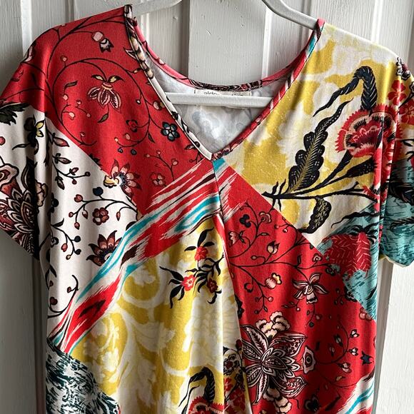 Anthropologie Aldomartins Charlize Tie Front Top - Picture 3 of 8